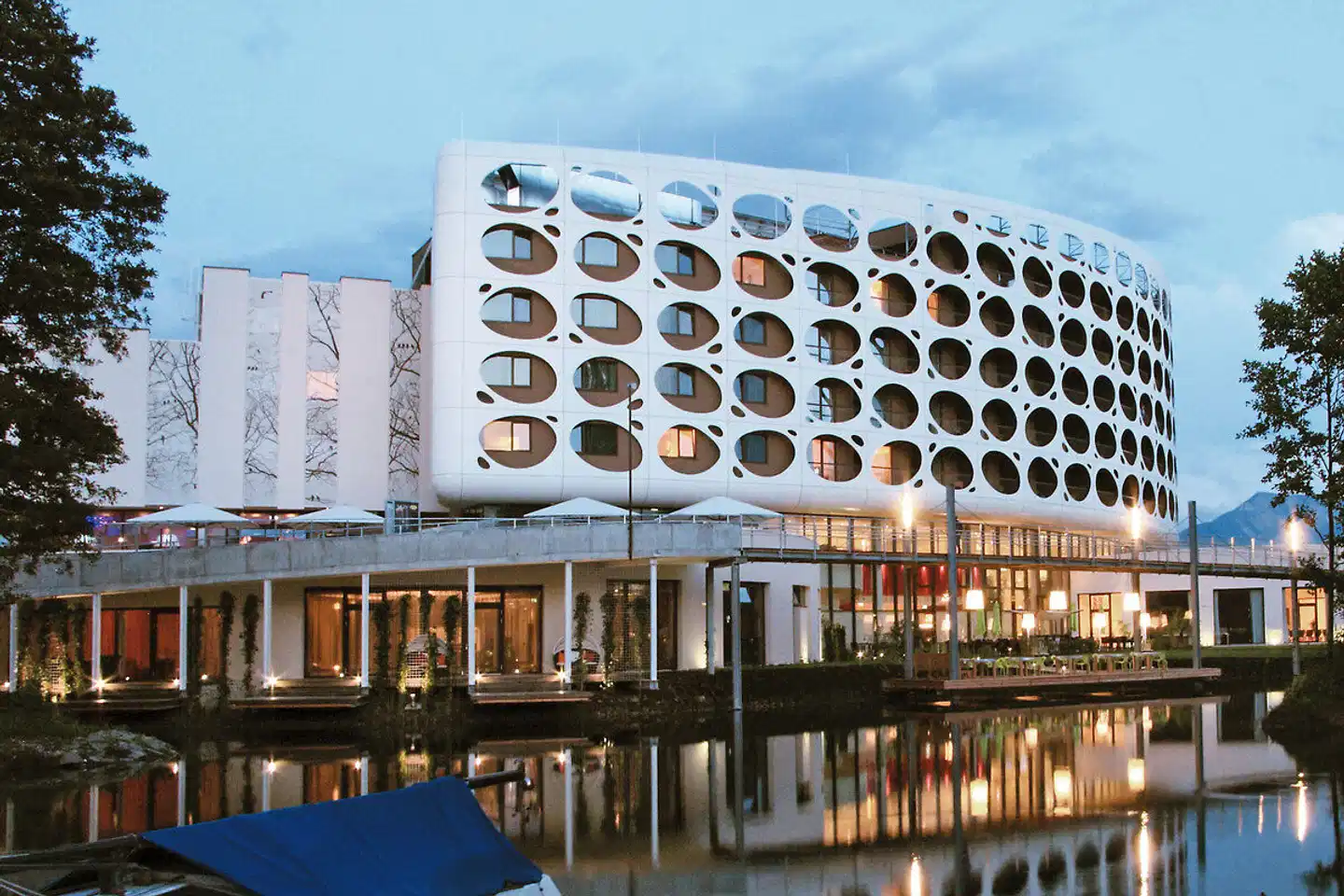 Das Seepark Wörthersee Resort Aussenansicht