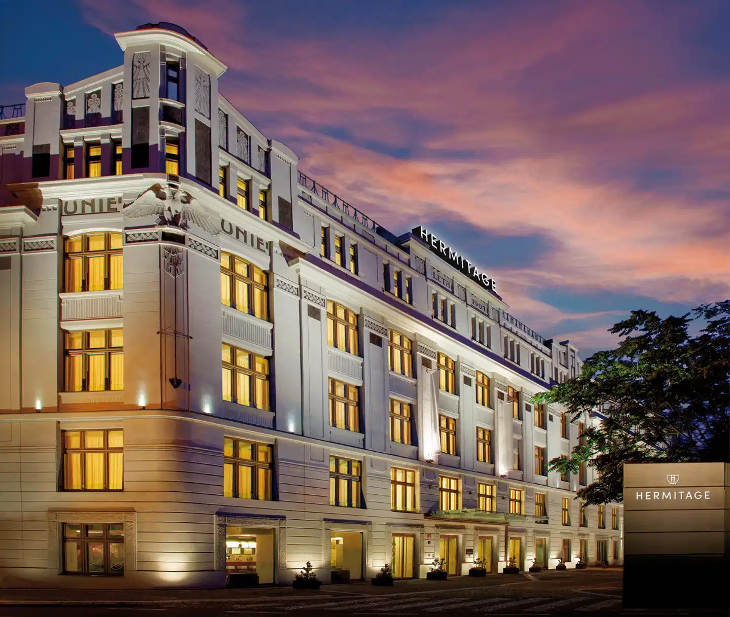 Hermitage Hotel Prague Aussenansicht