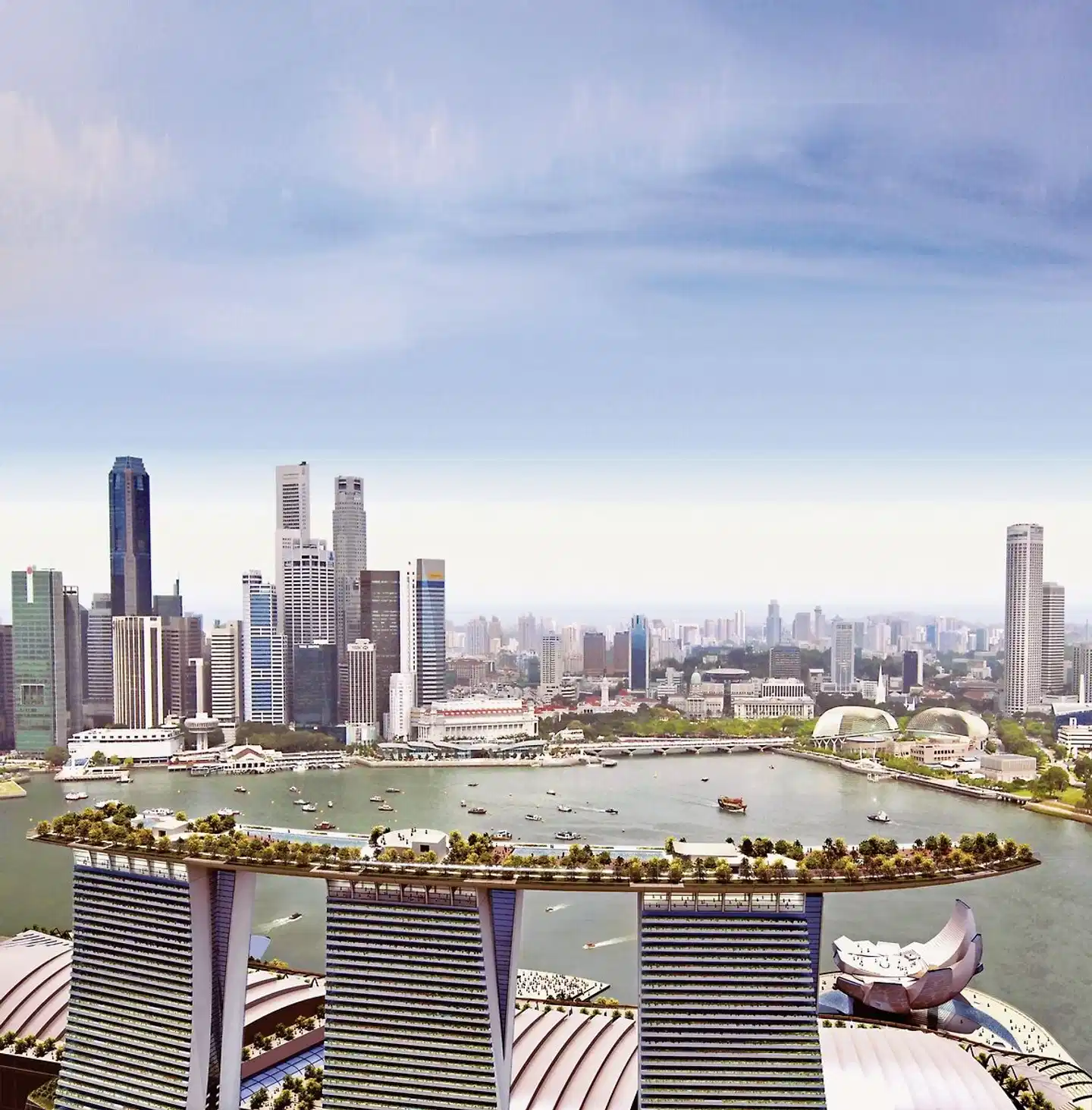 Marina Bay Sands Terrasse