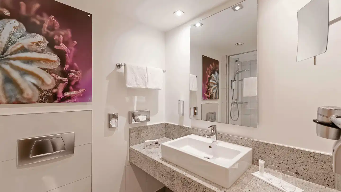 Dorint City-Hotel Salzburg Badezimmer