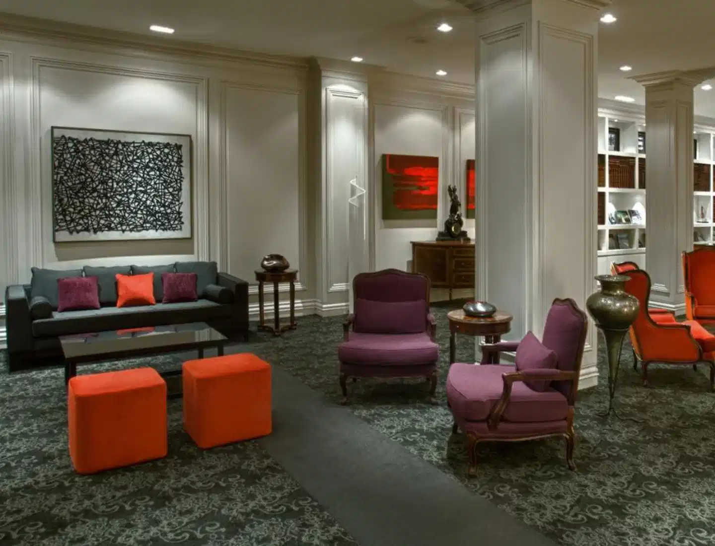 Hôtel Manoir Victoria Lobby