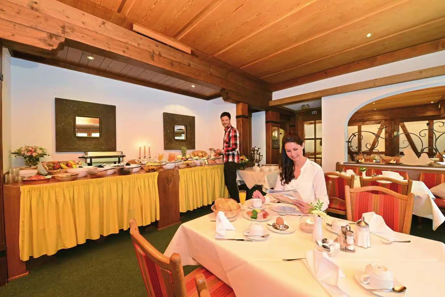 Familienhotel Kleinwalsertal Restaurant