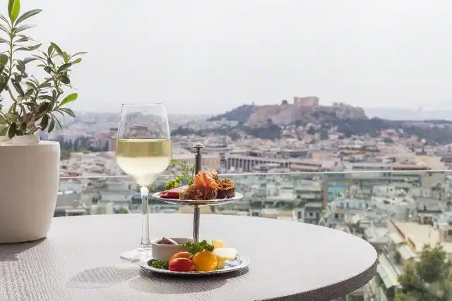 St. George Lycabettus Boutique Hotel Terrasse
