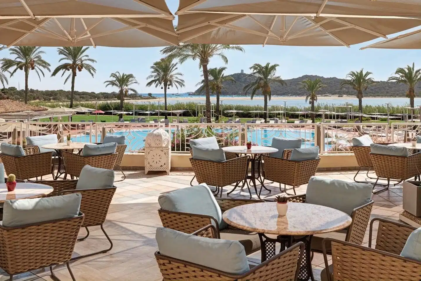 Almar Timi Ama Resort & Spa Terrasse