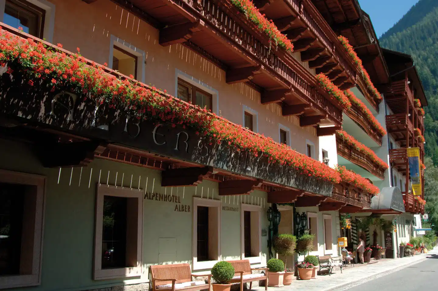 Ferienhotel Alber Aussenansicht