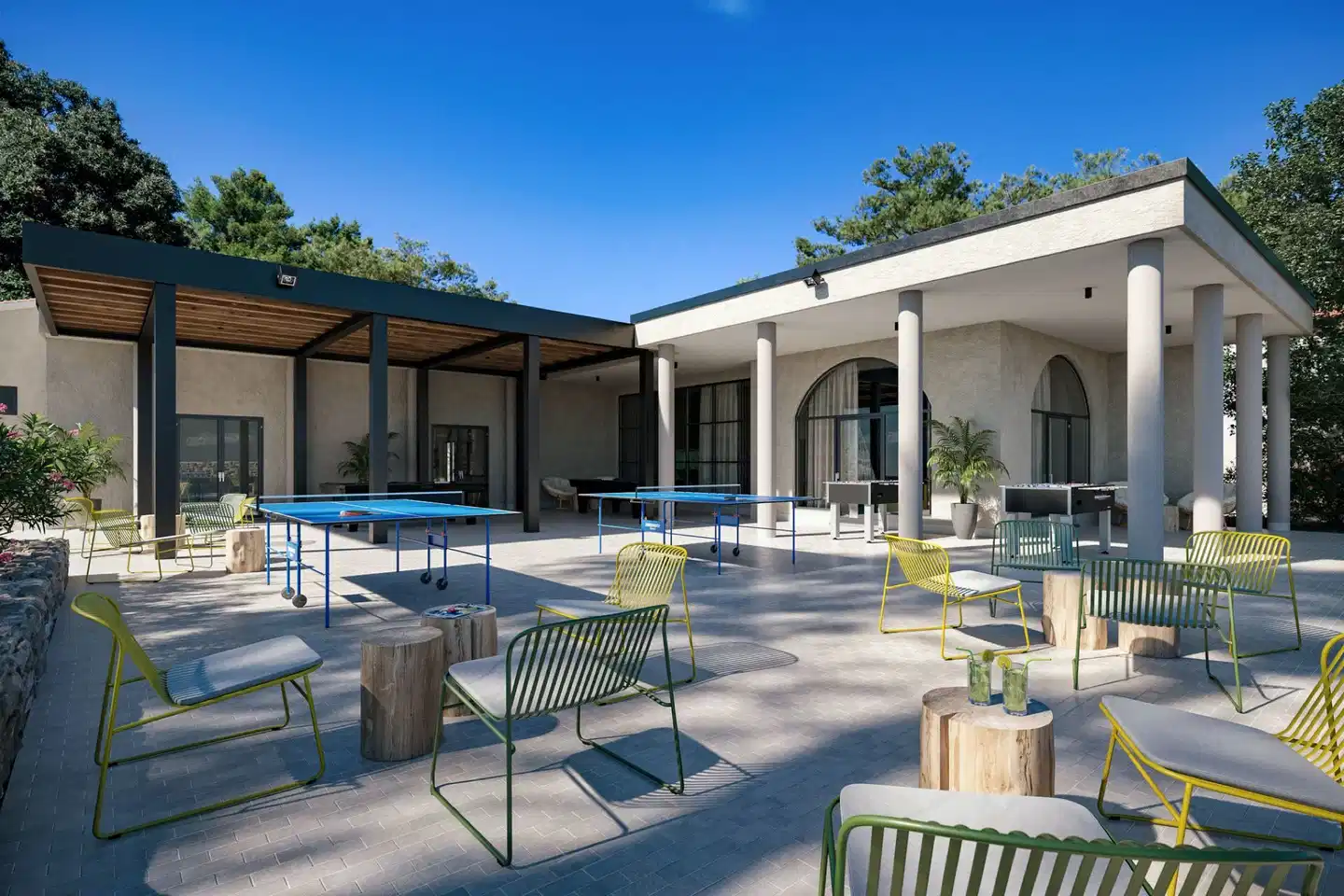 Valamar Amicor Resort Terrasse