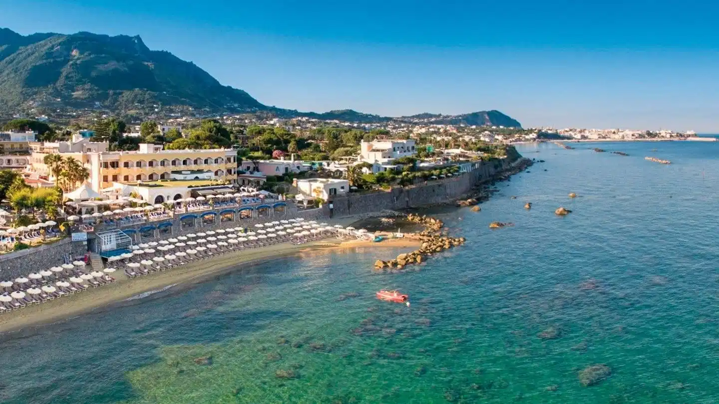 Hotel Terme Tritone Landschaft