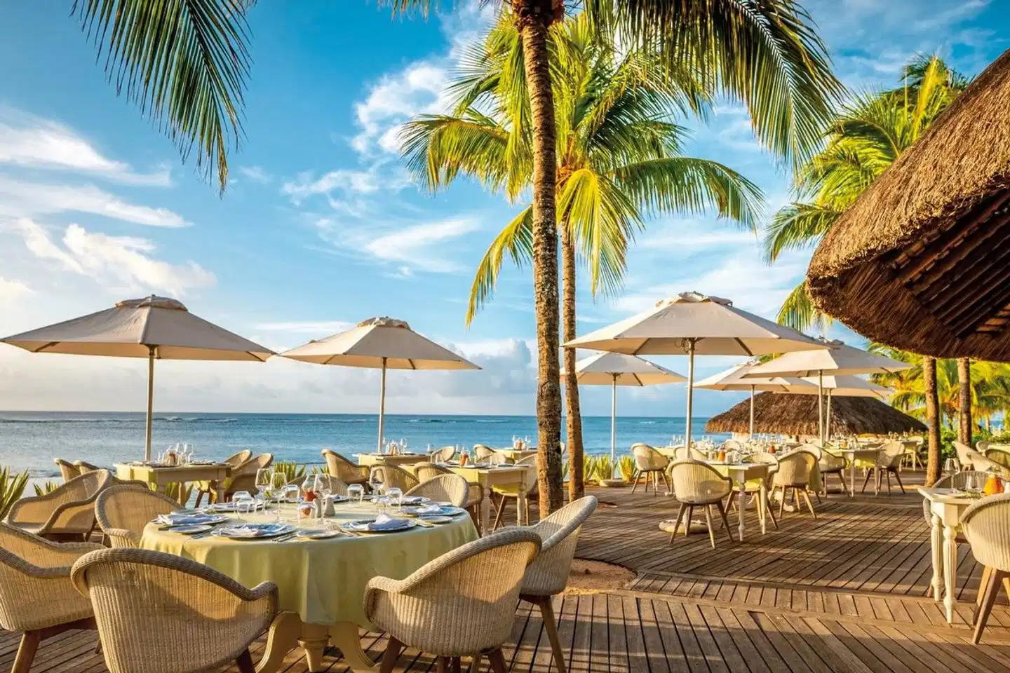 Victoria Beachcomber Resort & Spa Terrasse