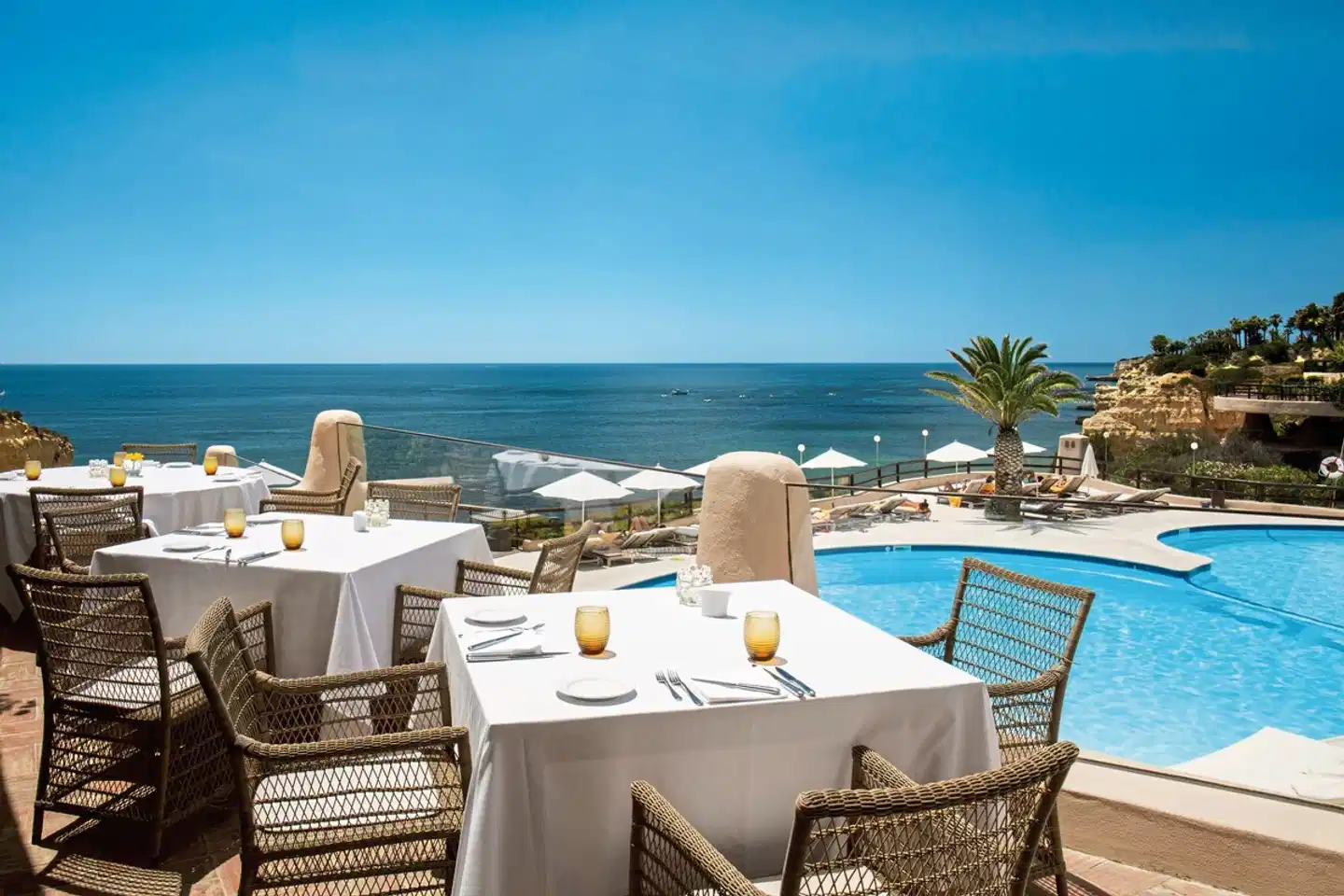 Vilalara Grand Hotel Algarve Terrasse