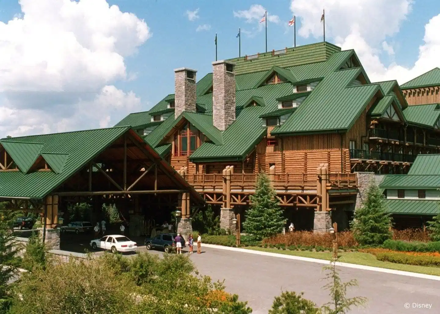 Disney's Wilderness Lodge Aussenansicht
