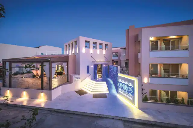 Omiros Boutique Hotel Aussenansicht
