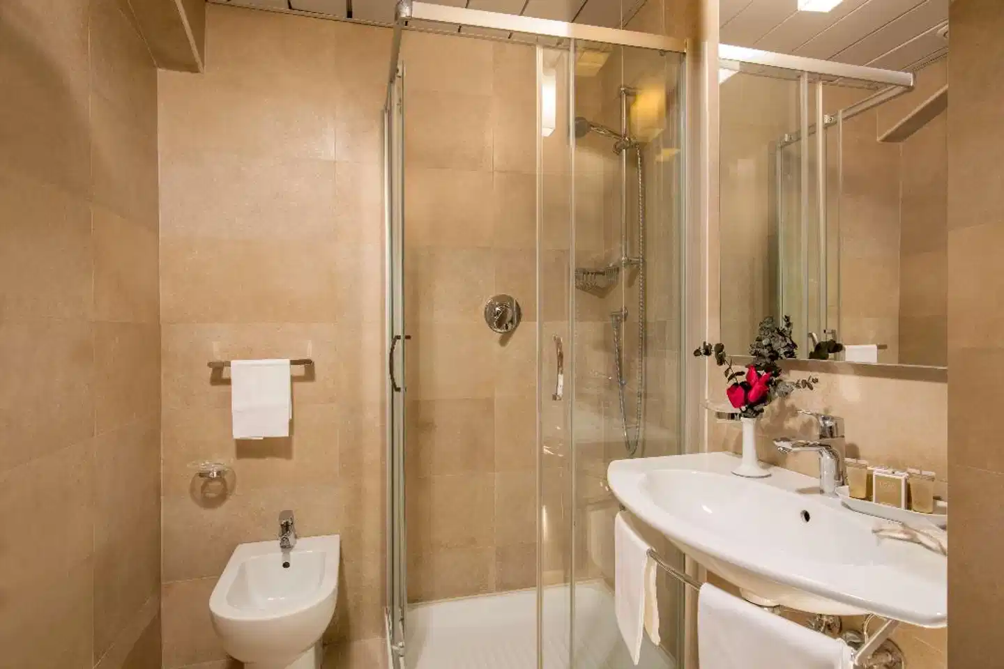 Grand Hotel Fleming Badezimmer