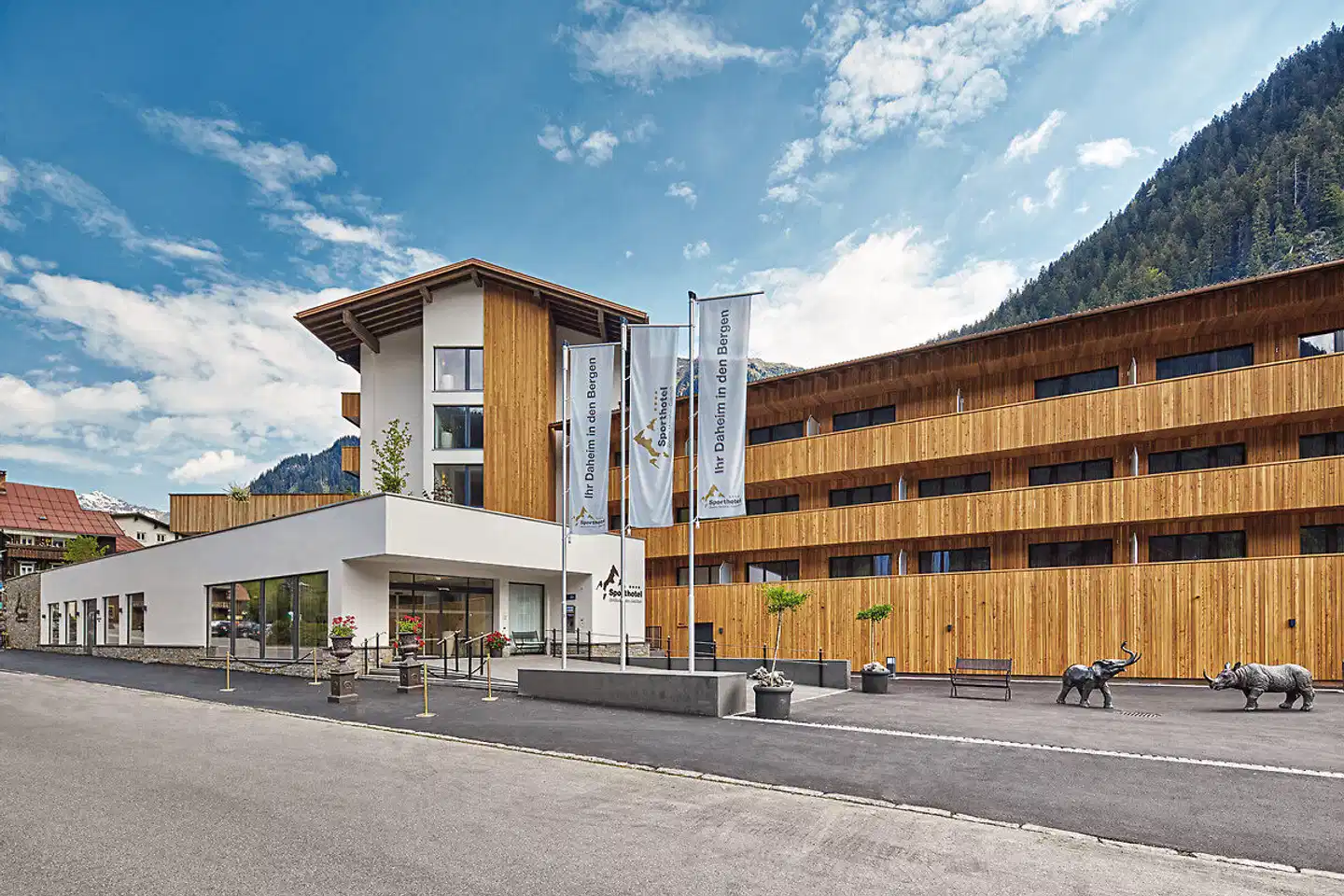 Sporthotel Silvretta Montafon Aussenansicht