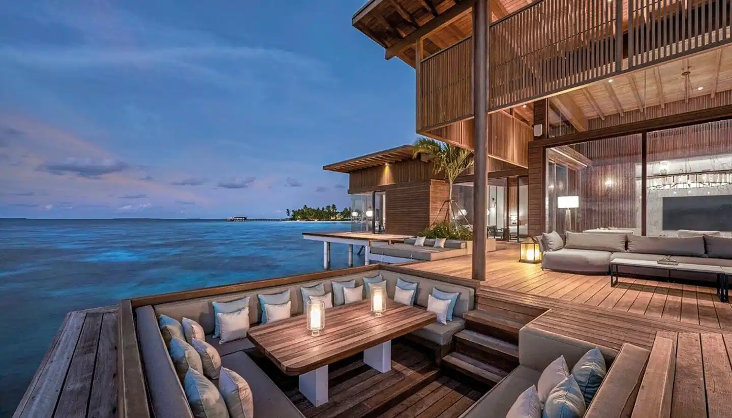 Park Hyatt Maldives Hadahaa Terrasse