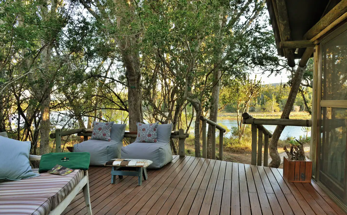 Sibuya Private Game Reserve Terrasse