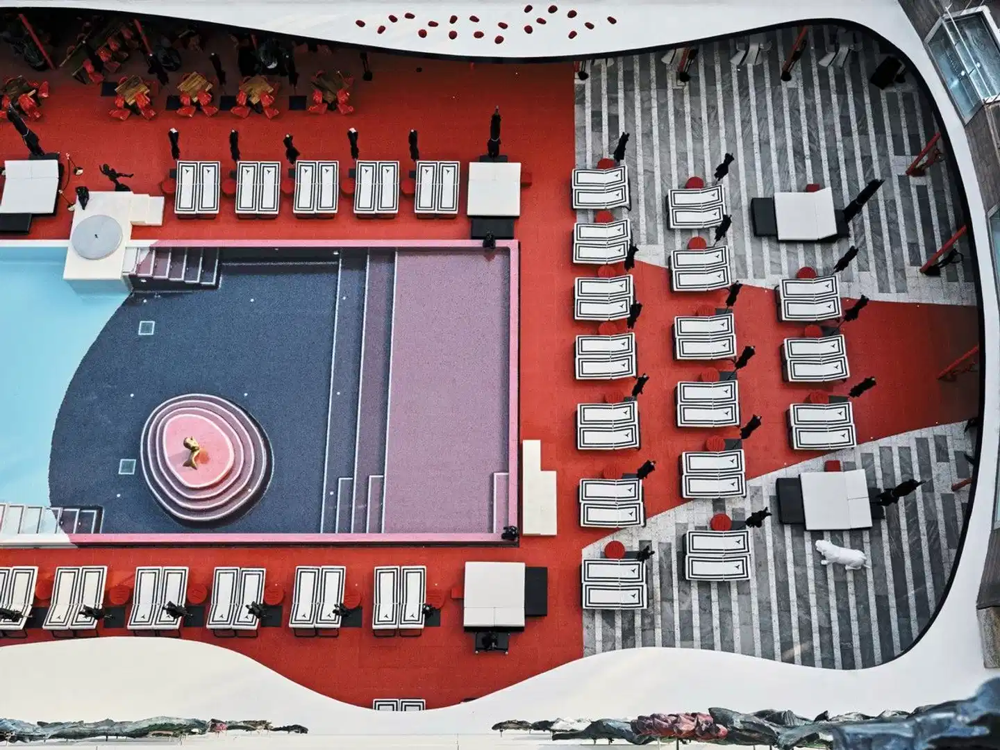 Ushuaïa Ibiza Beach Modellaufnahme