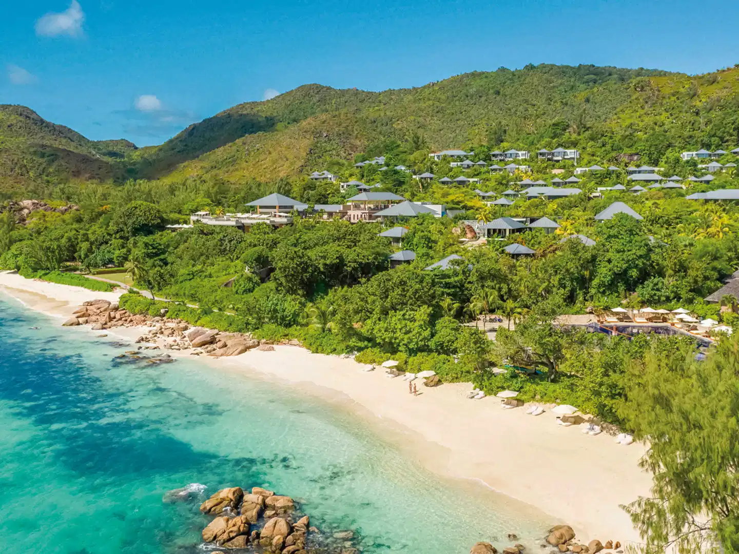 Raffles Seychelles Landschaft