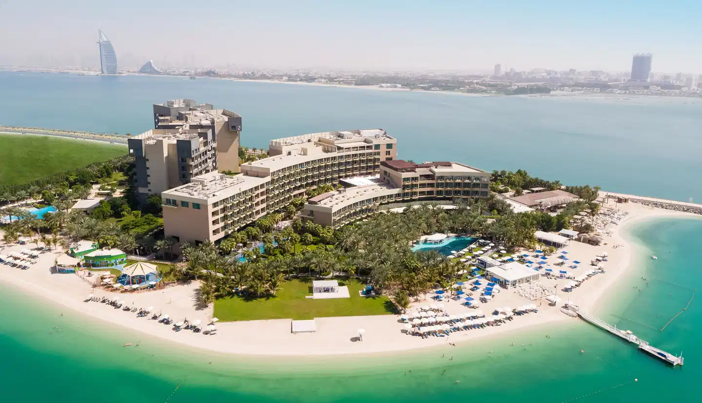 Rixos The Palm Dubai Hotel & Suites Luftaufnahme