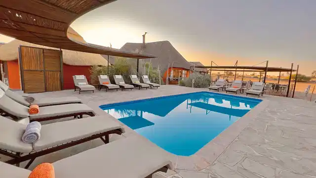 Kalahari Red Dunes Lodge Pool