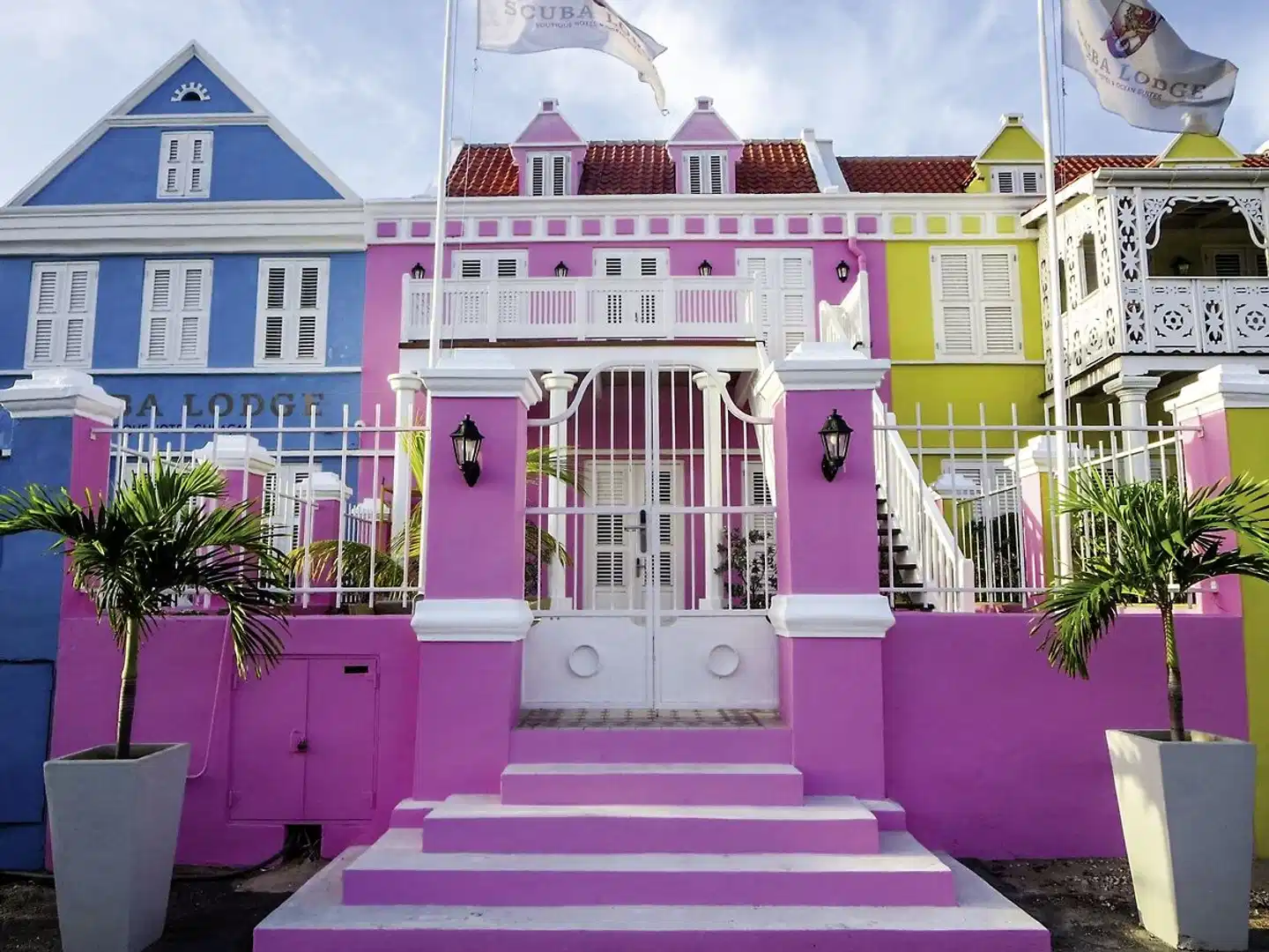 Scuba Lodge Oceanfront Boutique Hotel Curaçao Terrasse