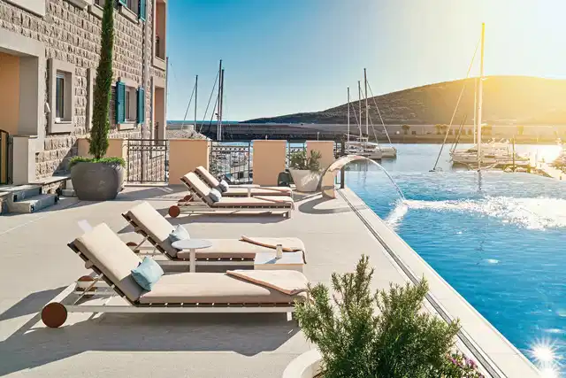 The Chedi Lustica Bay Pool