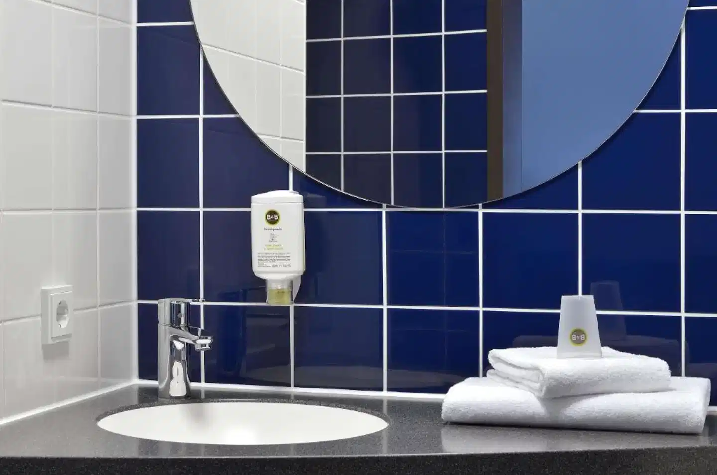 B&B Hotel Mainz-Hbf Badezimmer