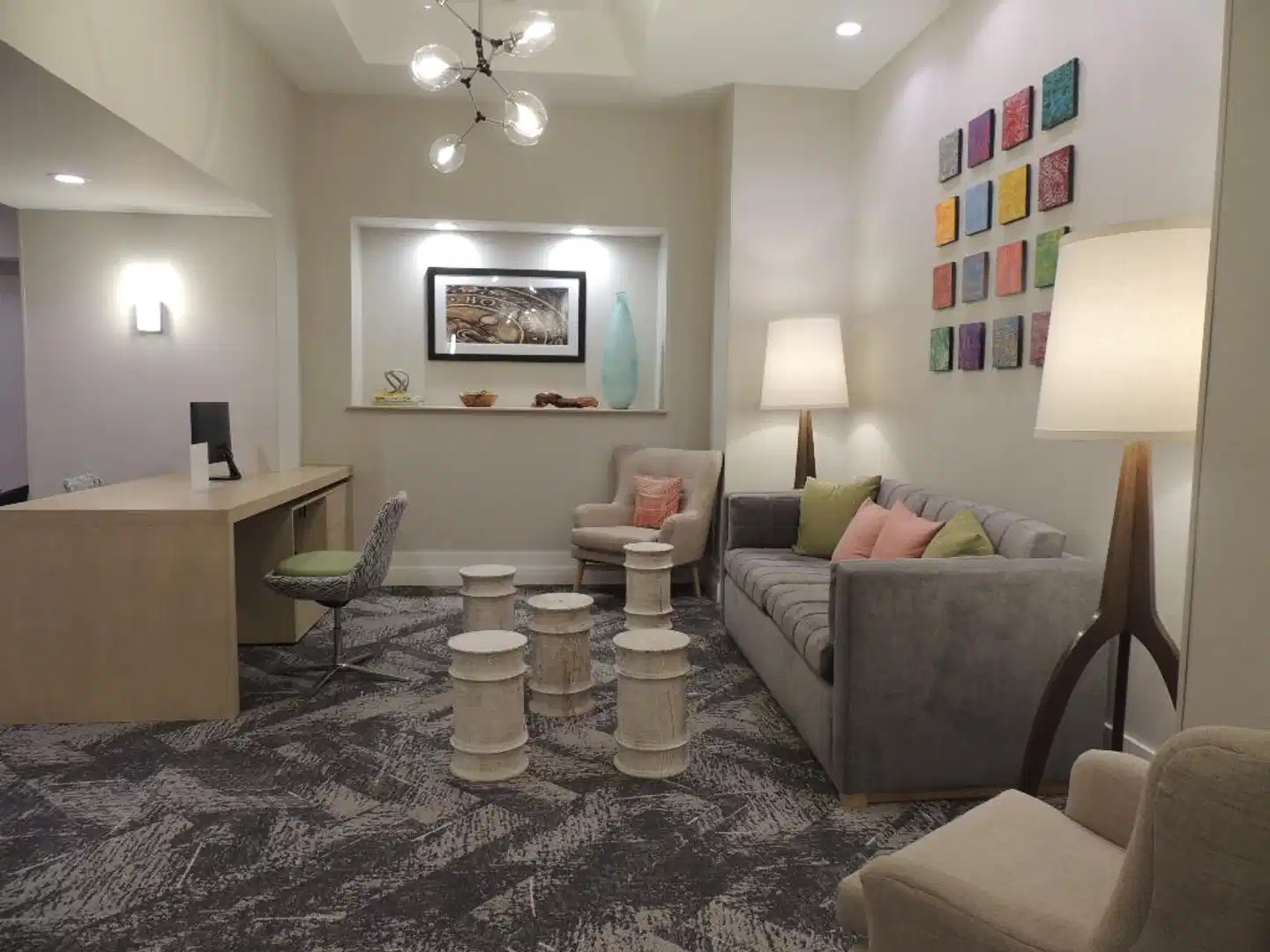 The Inn at Longwood Medical Lobby