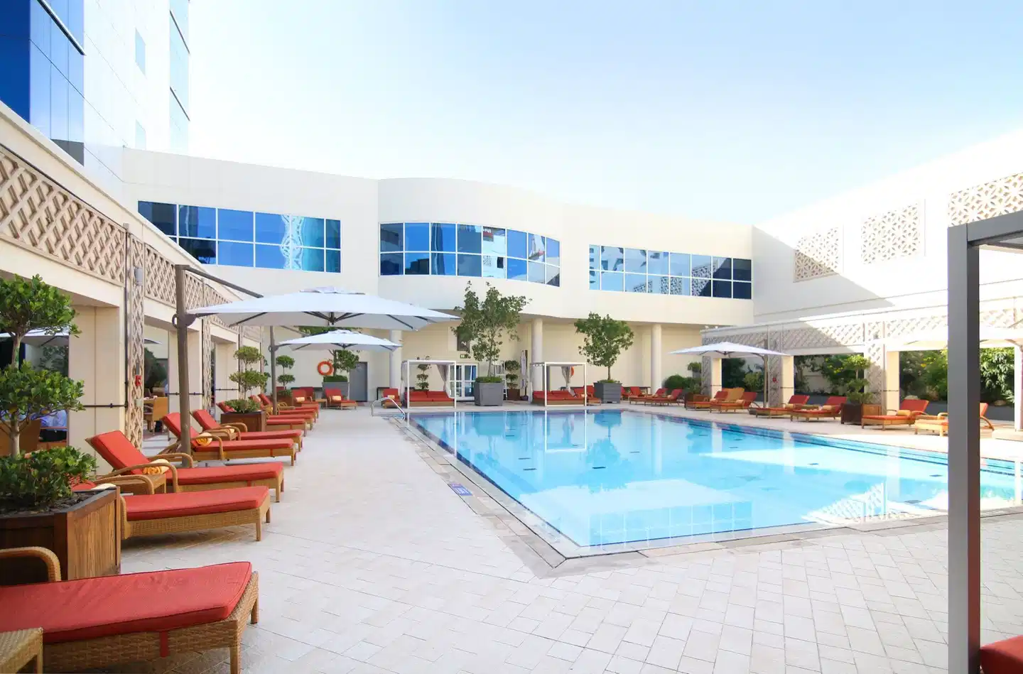 Novotel World Trade Centre Dubai Hotel Aussenansicht