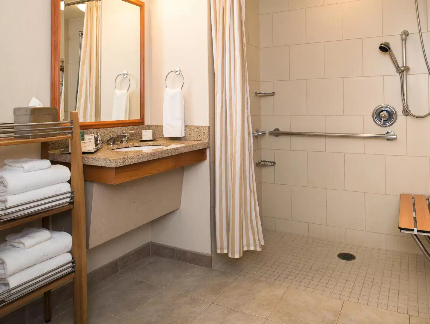 Seattle Airport Hilton Badezimmer