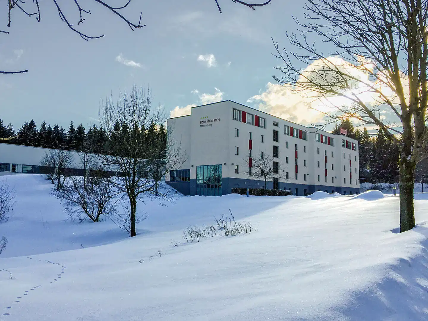Hotel Rennsteig Masserberg Aussenansicht