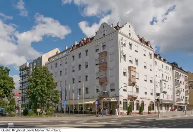 Ringhotel Loew's Merkur Aussenansicht