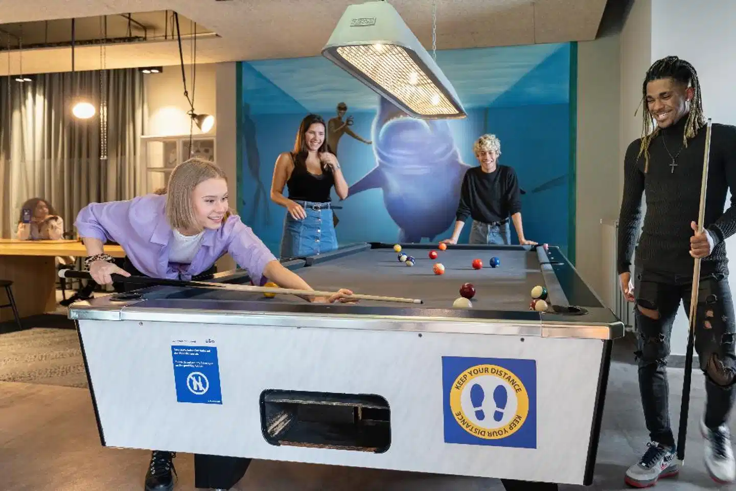 a&o Hamburg Hauptbahnhof Sport und Entertainment