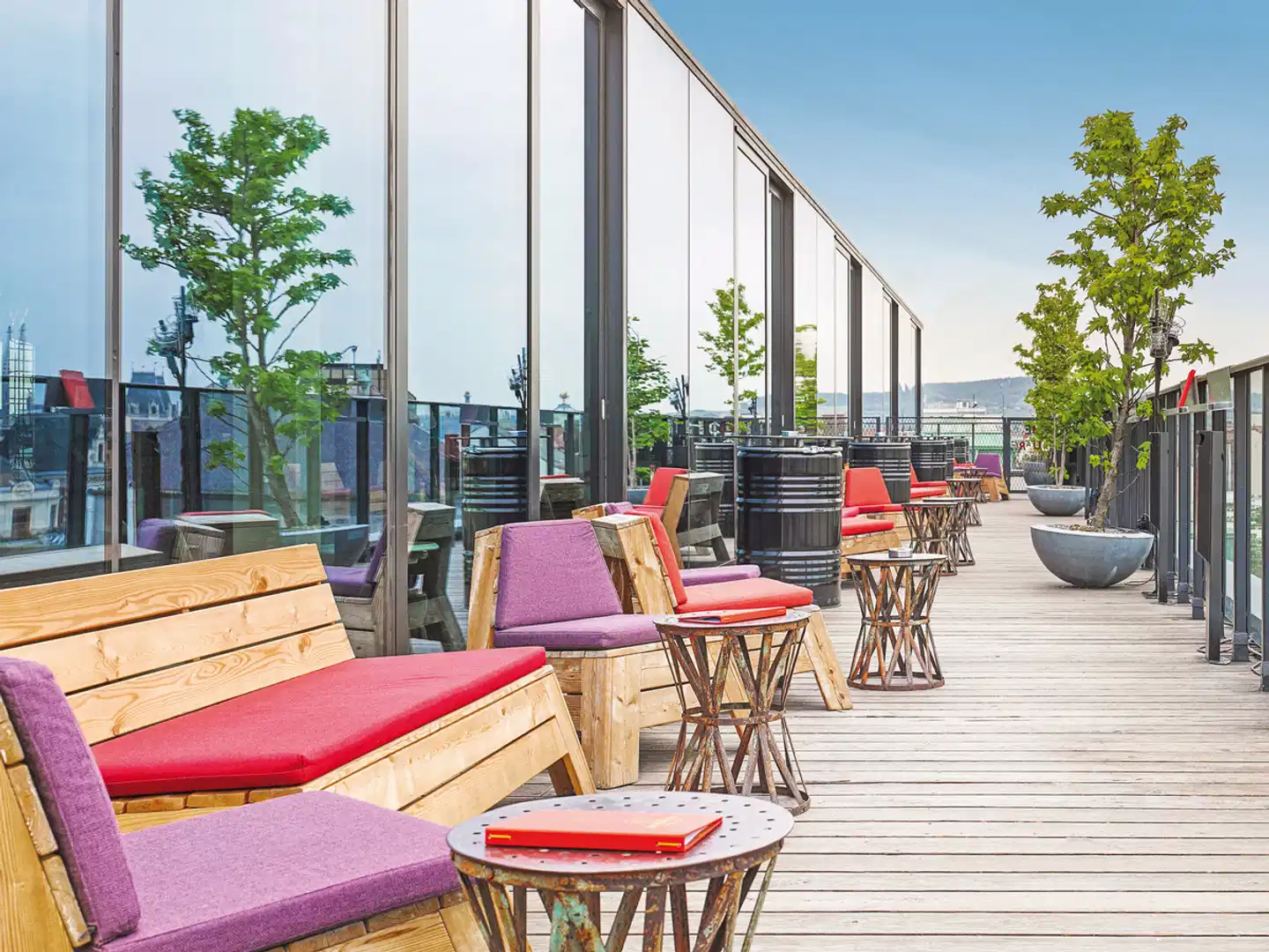25hours Hotel beim MuseumsQuartier Terrasse