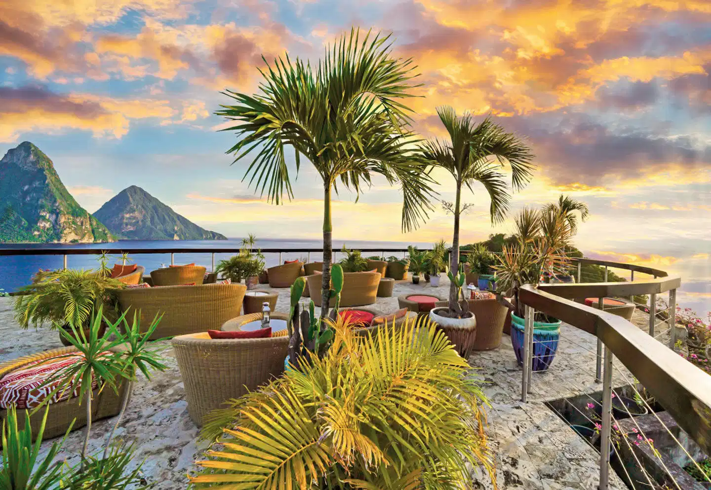 Jade Mountain Garten