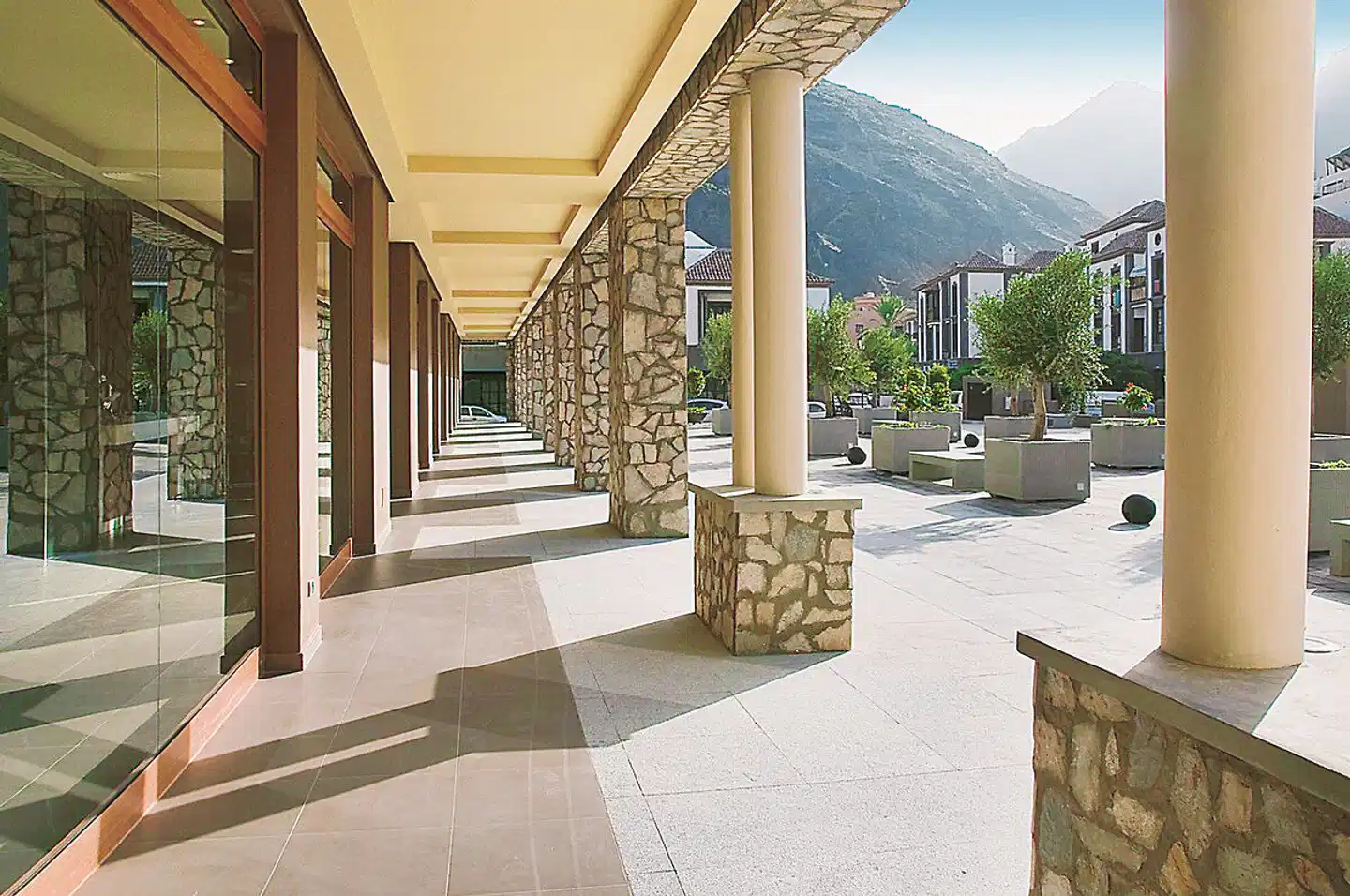 Hotel Playa Calera Terrasse