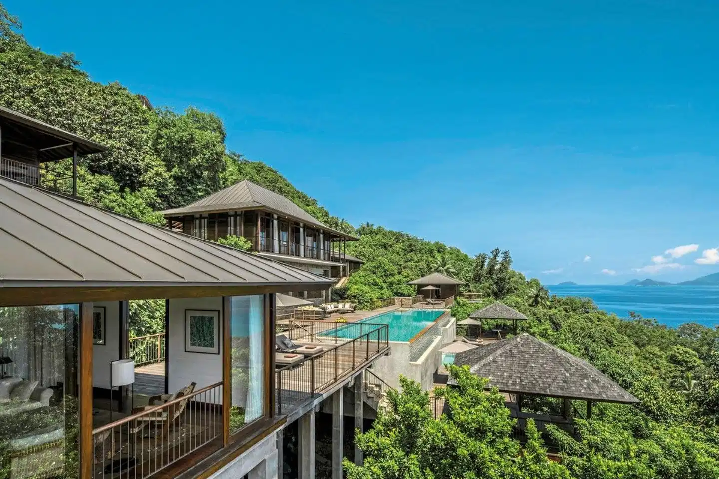 Four Seasons Resort Seychelles Aussenansicht
