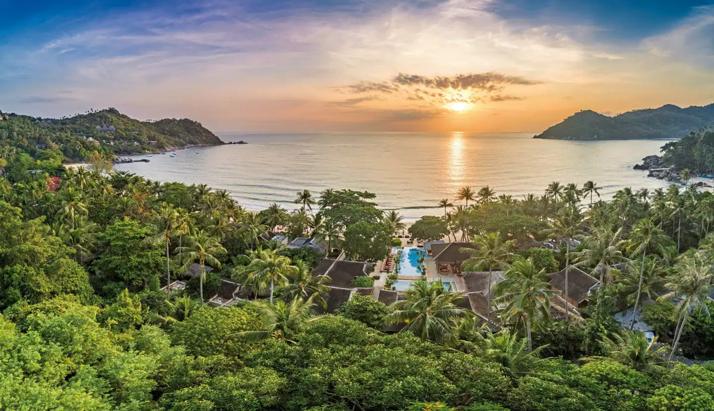 Anantara Rasananda Koh Phangan Villas Landschaft