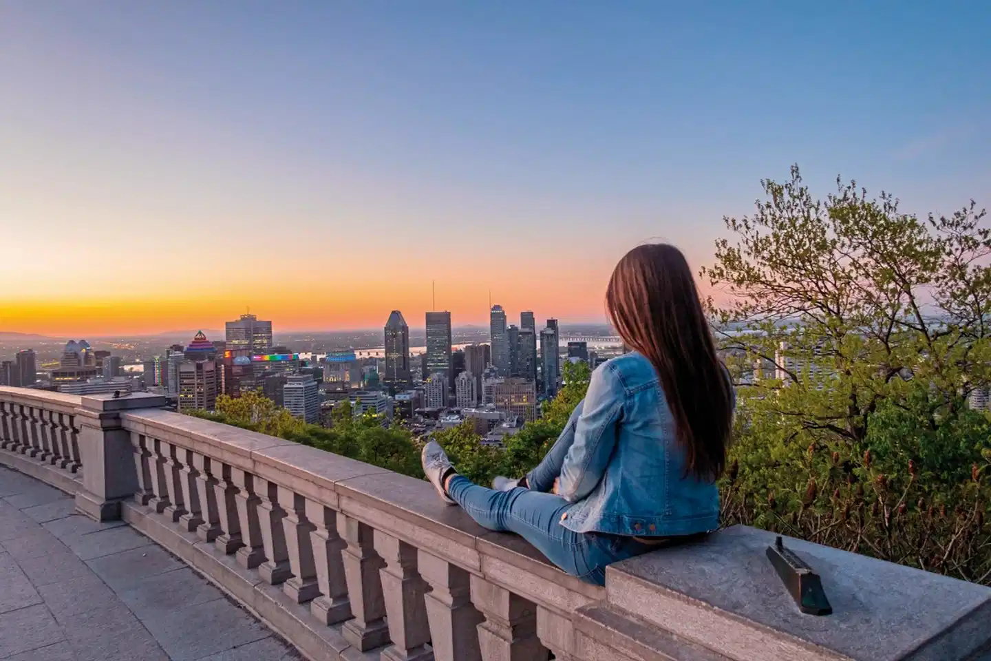 Auf den Spuren der Siedler Terrasse