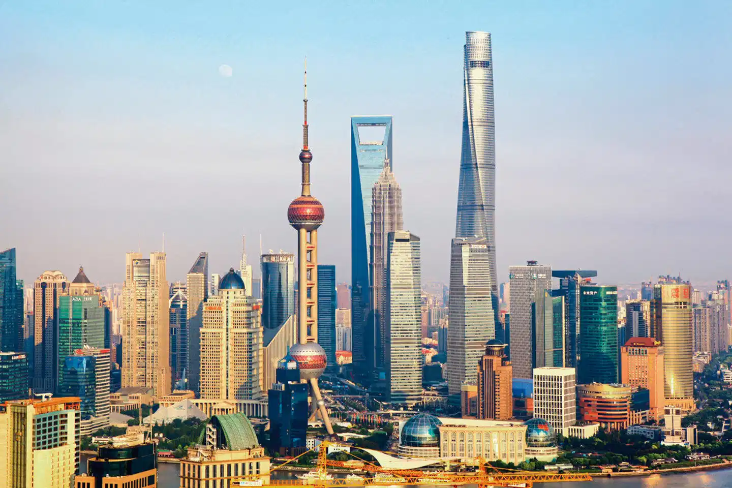 Per Bahn und Schiff durchs Reich der Mitte Terrasse