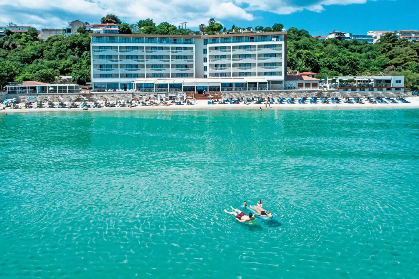 Ammon Zeus Luxury Beach Hotel Aussenansicht