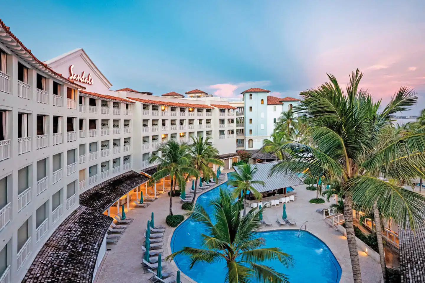 Sandals Barbados Aussenansicht