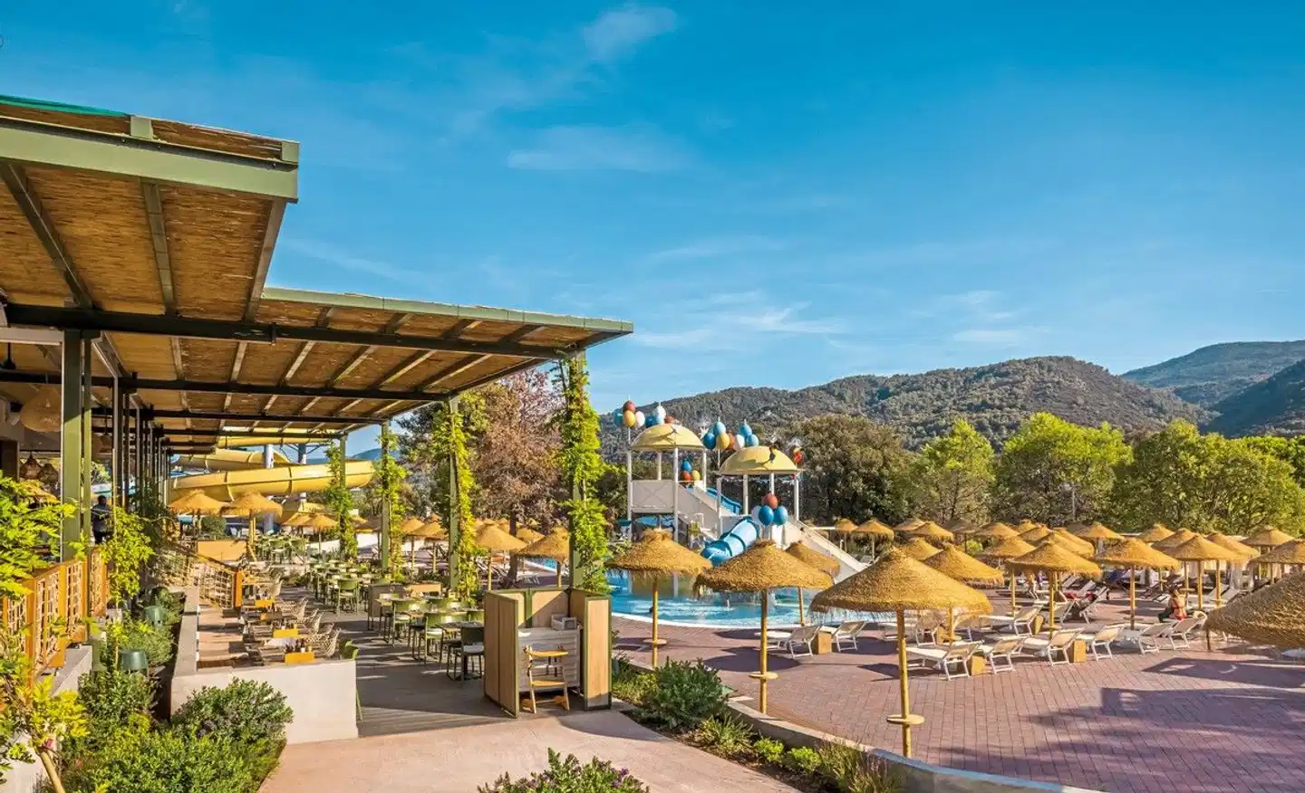 Valamar Amicor Green Resort Terrasse