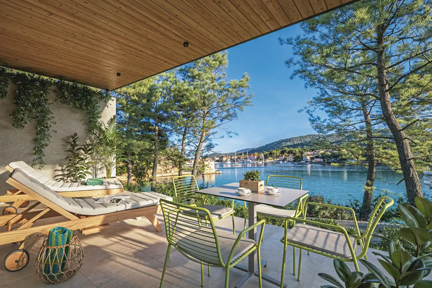 Valamar Amicor Green Resort Terrasse