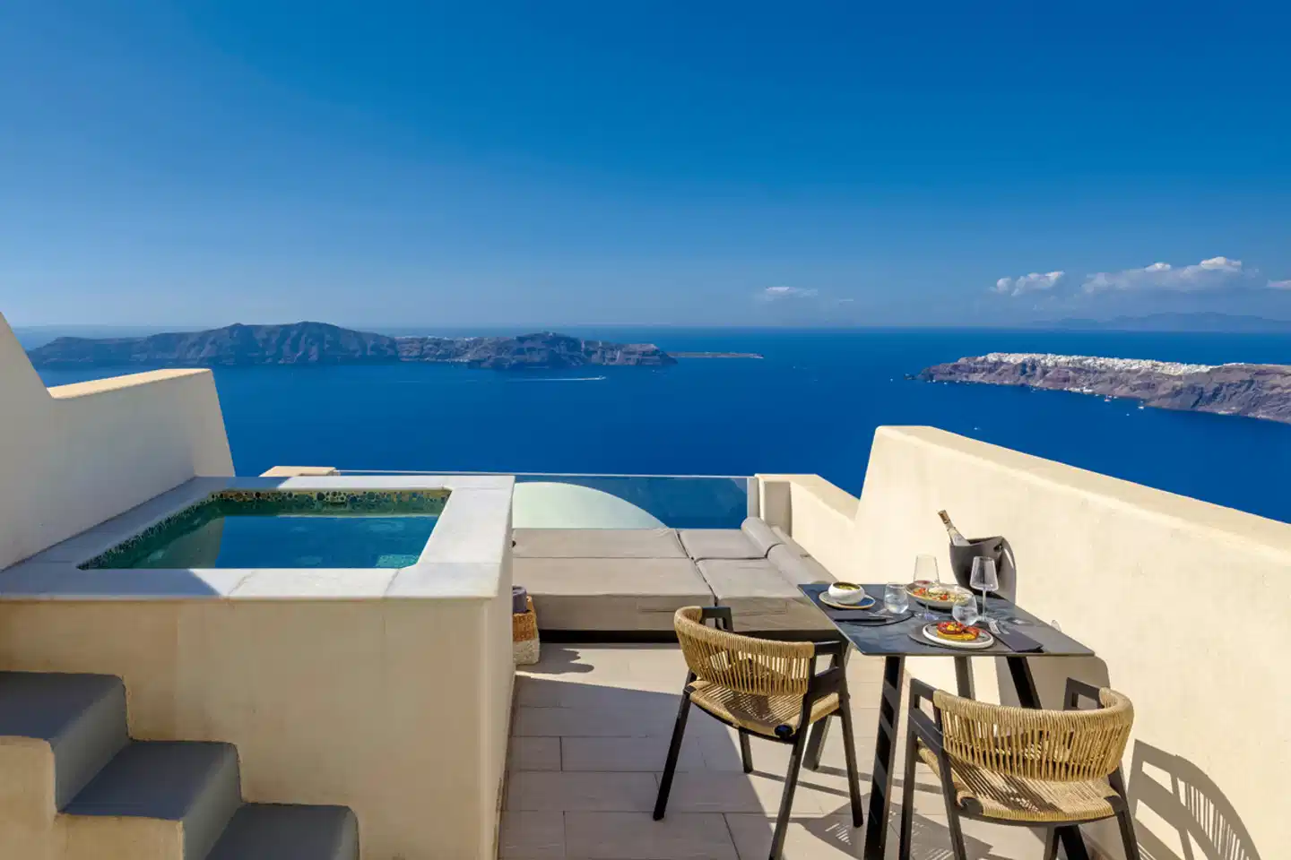 Andromeda Villas & Spa Resort Terrasse