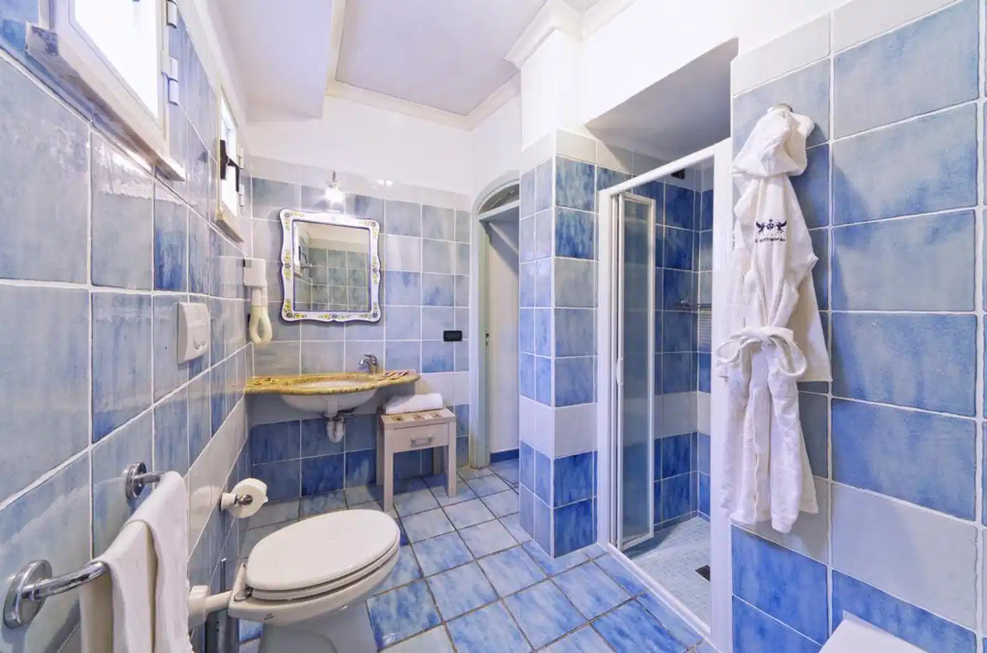 Il Gattopardo Hotel Terme & Beauty Farm Badezimmer