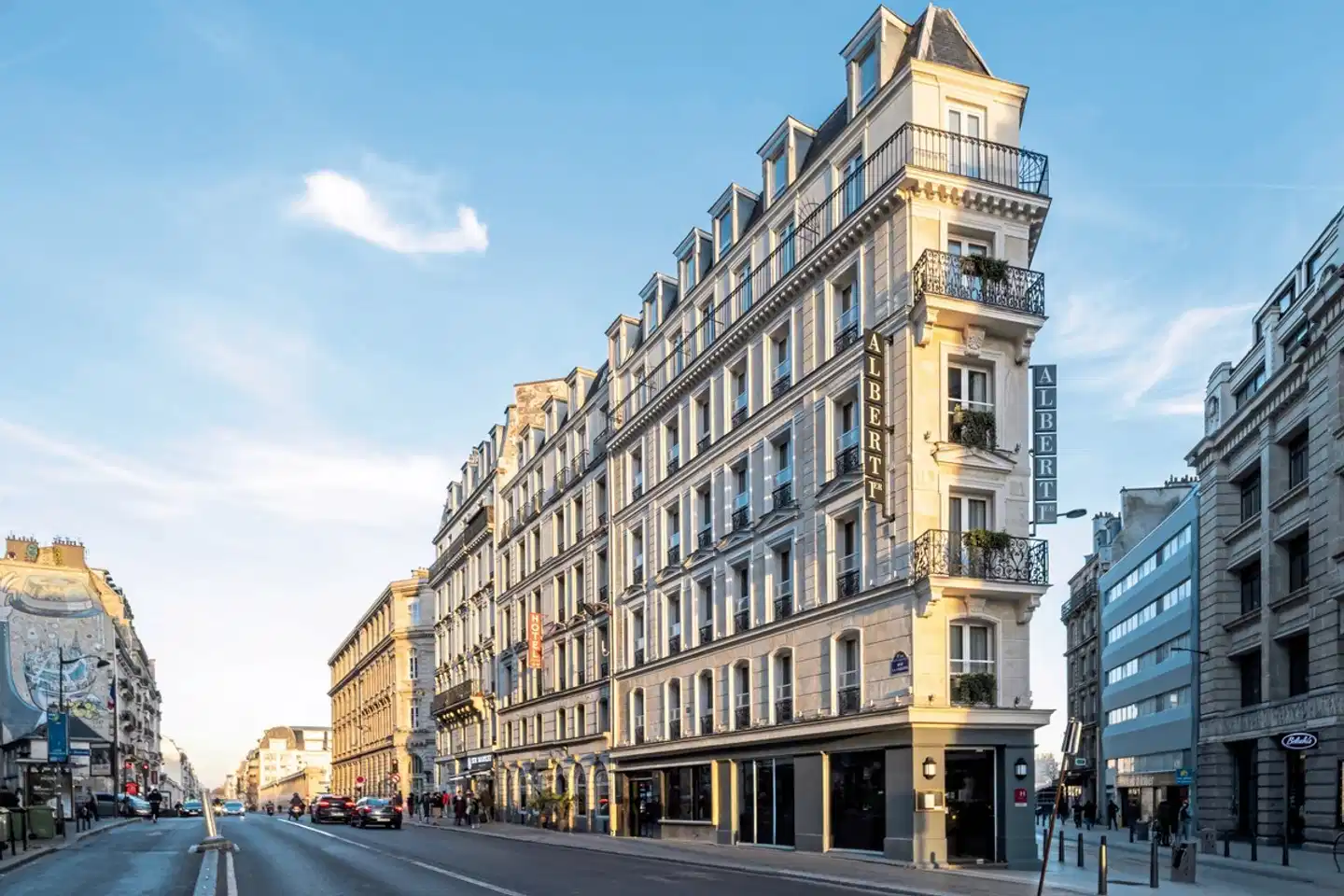 Hotel Albert 1er Paris Aussenansicht