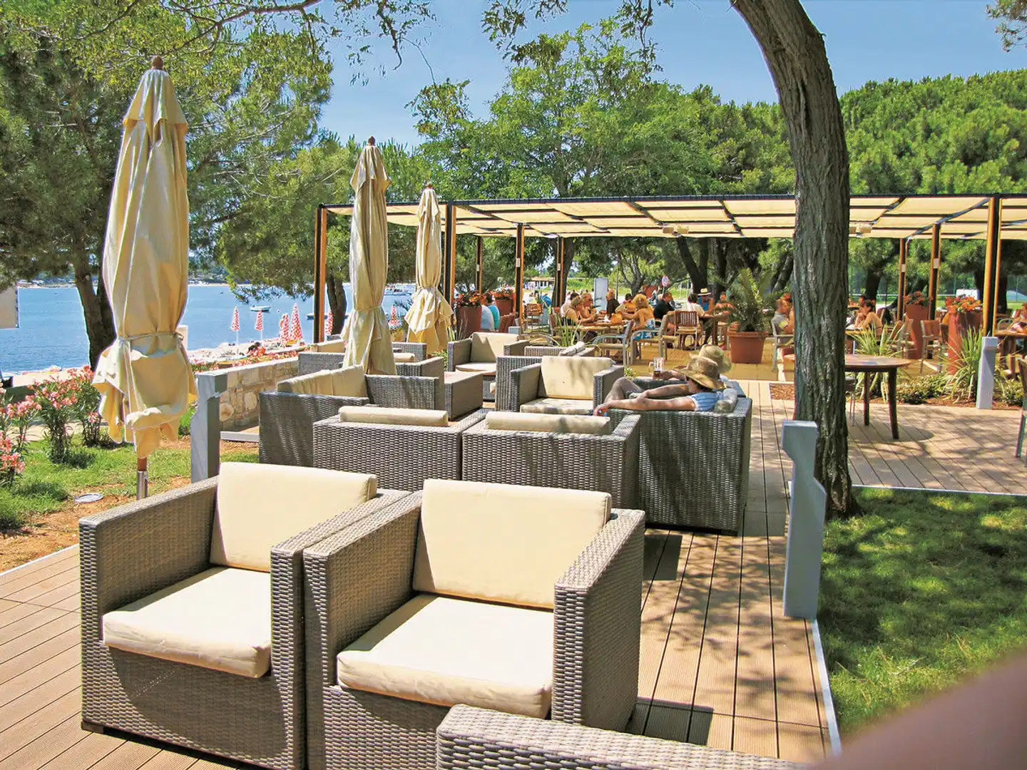 Park Plaza Belvedere Medulin Terrasse