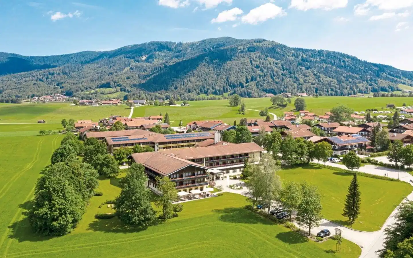 Das Wiesgauer - Alpenhotel Inzell Landschaft