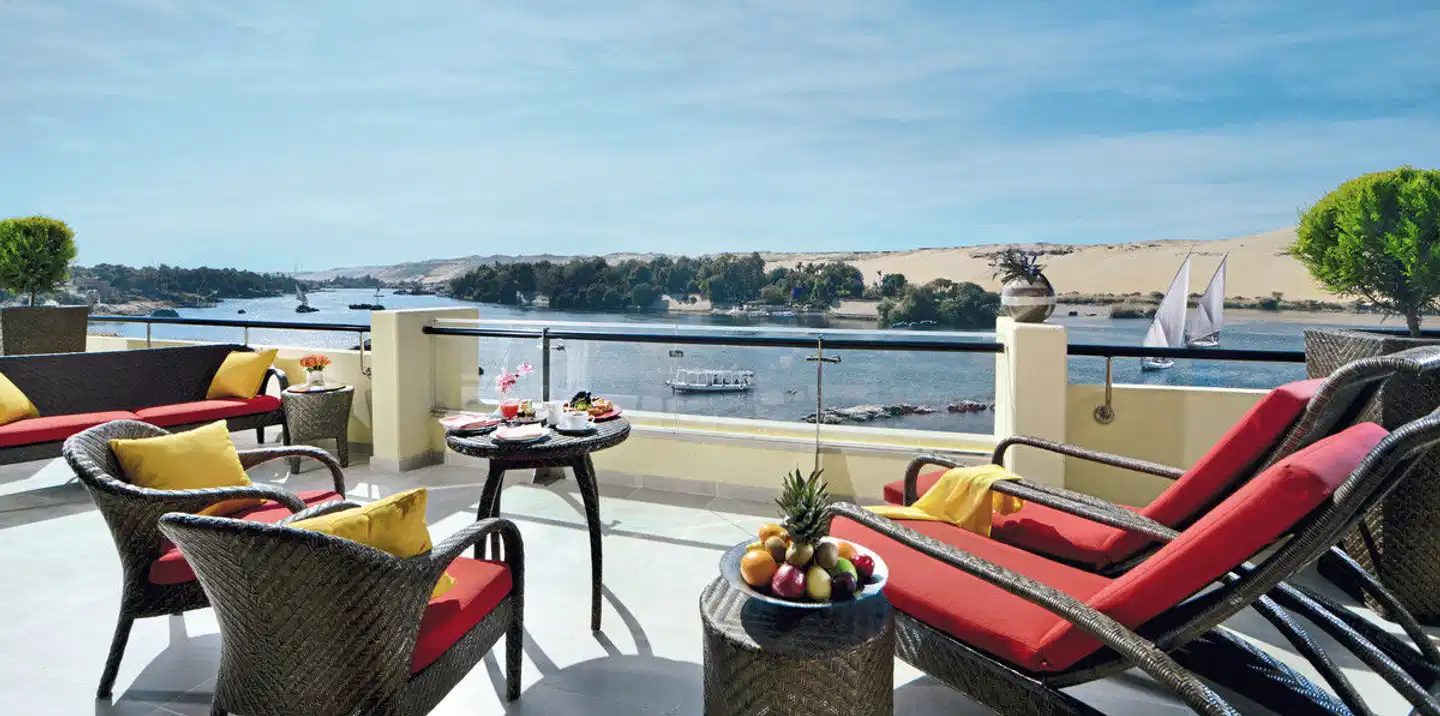 Mövenpick Resort Aswan Terrasse