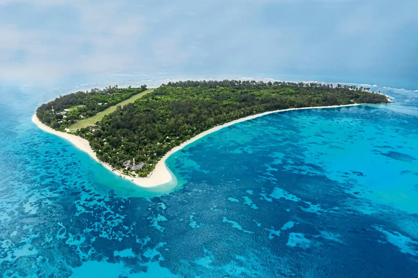 Denis Private Island Landschaft